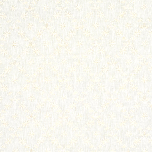 SCHUMACHER  ESSENTIALS: SHEERS & CASEMENTS Cellini Embroidered Sheer WOVEN WOVEN IVORY   - 67620