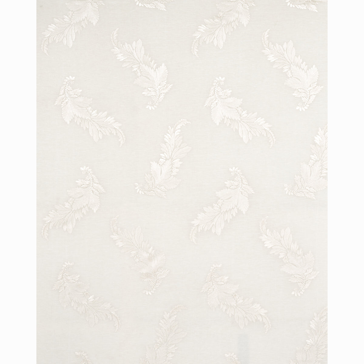 SCHUMACHER  ESSENTIALS: SHEERS & CASEMENTS CONTESSA EMBROIDERED SHEER EMBROIDERIES,SHEERS & CASEMENTS EMBROIDERIES,SHEERS & CASEMENTS IVORY   - 67710