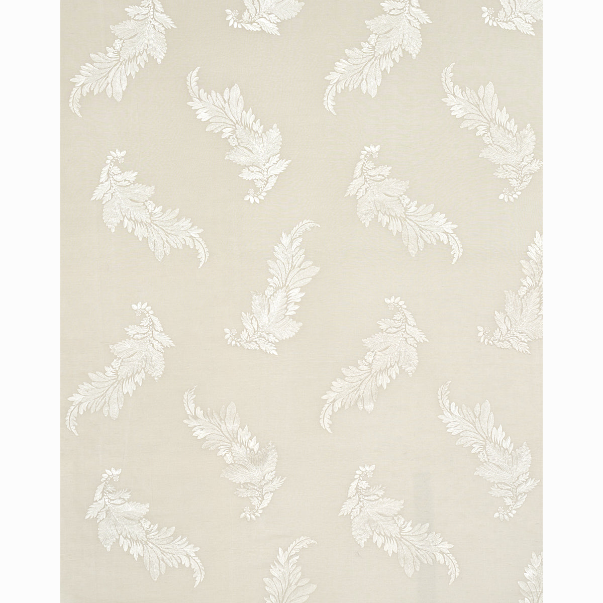 SCHUMACHER  COUTURE CONTESSA EMBROIDERED SHEER PRINTS PRINTS PEARL   - 67711