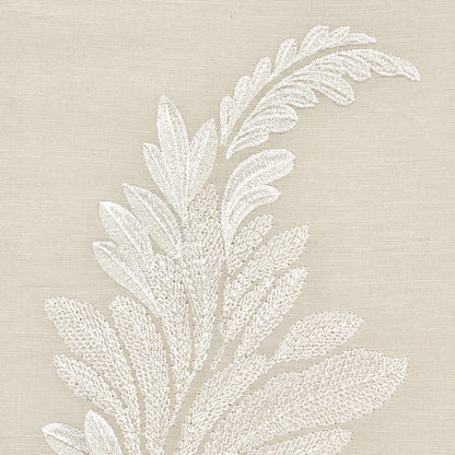 SCHUMACHER  COUTURE CONTESSA EMBROIDERED SHEER PRINTS PRINTS PEARL   - 67711