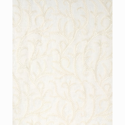 SCHUMACHER  ESSENTIALS: SHEERS & CASEMENTS II Boboli Embroidered Sheer EMBROIDERIES,SHEERS & CASEMENTS EMBROIDERIES,SHEERS & CASEMENTS IVORY   - 67760