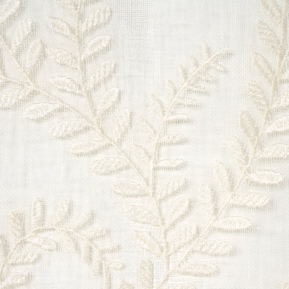 SCHUMACHER  ESSENTIALS: SHEERS & CASEMENTS II Boboli Embroidered Sheer EMBROIDERIES,SHEERS & CASEMENTS EMBROIDERIES,SHEERS & CASEMENTS IVORY   - 67760