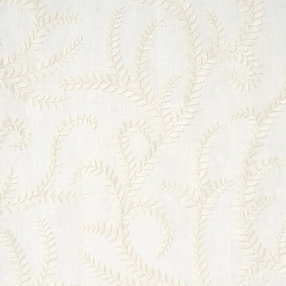 SCHUMACHER  ESSENTIALS: SHEERS & CASEMENTS II Boboli Embroidered Sheer EMBROIDERIES,SHEERS & CASEMENTS EMBROIDERIES,SHEERS & CASEMENTS IVORY   - 67760