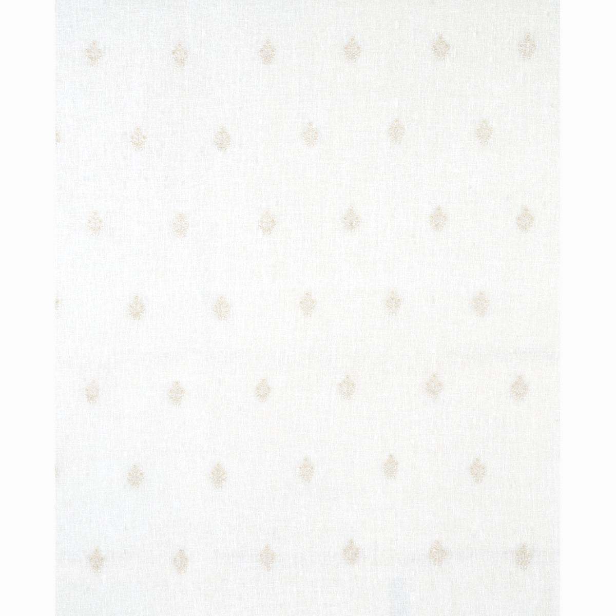SCHUMACHER FABRIC  ESSENTIALS: SHEERS & CASEMENTS II Maria Embroidery   IVORY   - 67790
