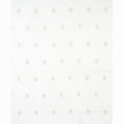 SCHUMACHER FABRIC  ESSENTIALS: SHEERS & CASEMENTS II Maria Embroidery   IVORY   - 67790