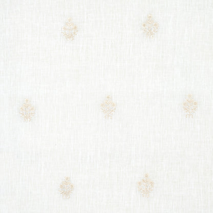 SCHUMACHER FABRIC  ESSENTIALS: SHEERS & CASEMENTS II Maria Embroidery   IVORY   - 67790