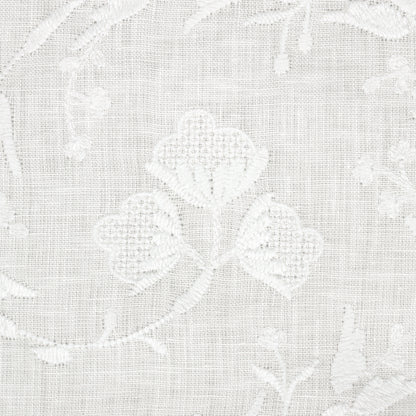 SCHUMACHER  ESSENTIALS: SHEERS & CASEMENTS Fiorentina Embroidery SHEERS & CASEMENTS,EMBROIDERIES SHEERS & CASEMENTS,EMBROIDERIES IVORY   - 67820