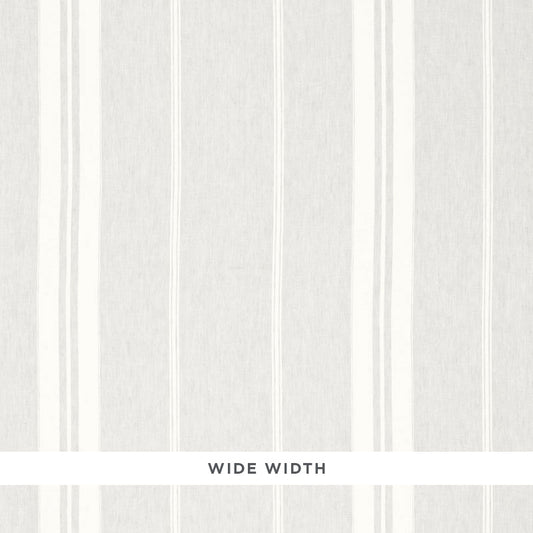 SCHUMACHER  AU NATUREL OASIS LINEN STRIPE PATTERN WOVENS PATTERN WOVENS FOG   - 67861
