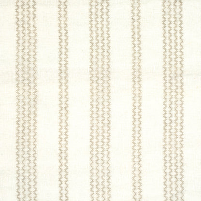 SCHUMACHER  ESSENTIALS: SHEERS & CASEMENTS PIERO STRIPE EMBROIDERED SHEER SHEERS & CASEMENTS SHEERS & CASEMENTS PEARL   - 67880