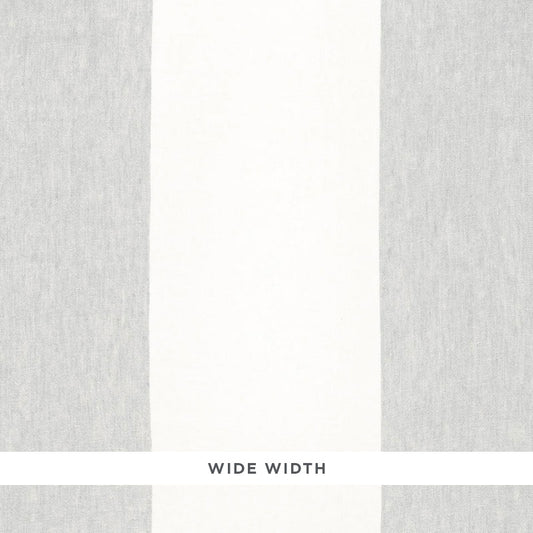 SCHUMACHER  ESSENTIALS: SHEERS & CASEMENTS VISTA LINEN STRIPE CASEMENT SHEERS & CASEMENTS SHEERS & CASEMENTS FOG   - 67942