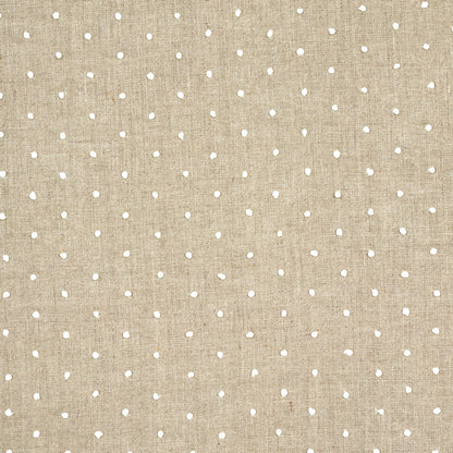 SCHUMACHER  AU NATUREL PEBBLE EMBROIDERY EMBROIDERIES EMBROIDERIES LINEN   - 67980