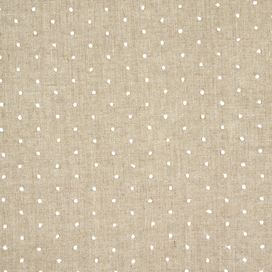 SCHUMACHER  AU NATUREL PEBBLE EMBROIDERY EMBROIDERIES EMBROIDERIES LINEN   - 67980