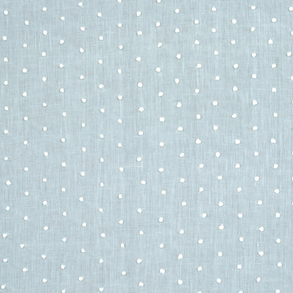 SCHUMACHER  RHAPSODY IN BLUE PEBBLE EMBROIDERY PRINTS PRINTS SKY   - 67981