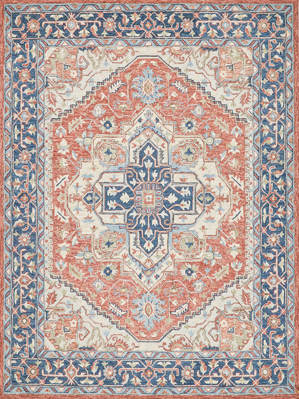 EXQUISITE RUGS   Richmond Serapi Indoor Hand Tufted    - 6799-5'X8'