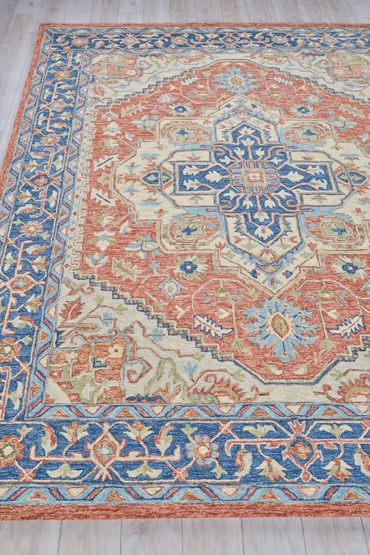 EXQUISITE RUGS   Richmond Serapi Indoor Hand Tufted    - 6799-5'X8'