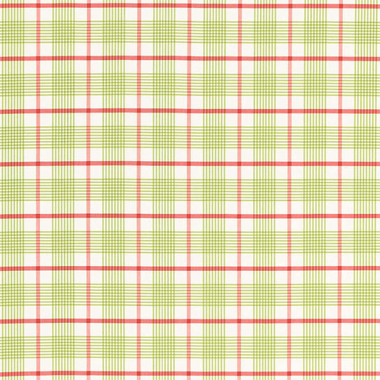SCHUMACHER  CALYPSO ST. LUCIA PLAID PATTERN WOVENS PATTERN WOVENS LIME   - 68020