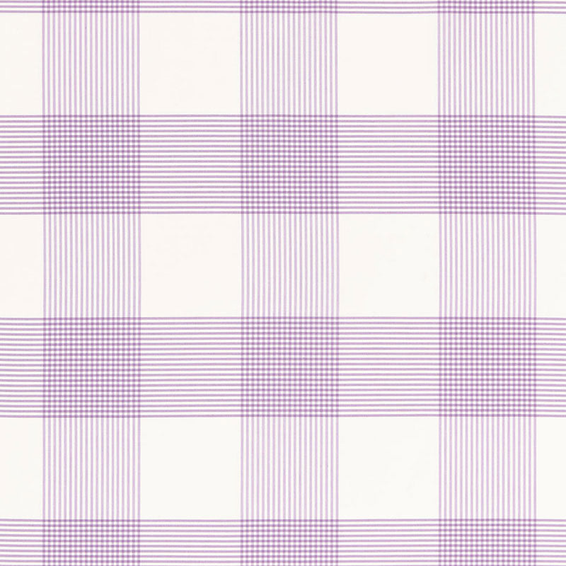 SCHUMACHER  CALYPSO ANTIGUA PLAID PATTERN WOVENS PATTERN WOVENS LAVENDER   - 68030
