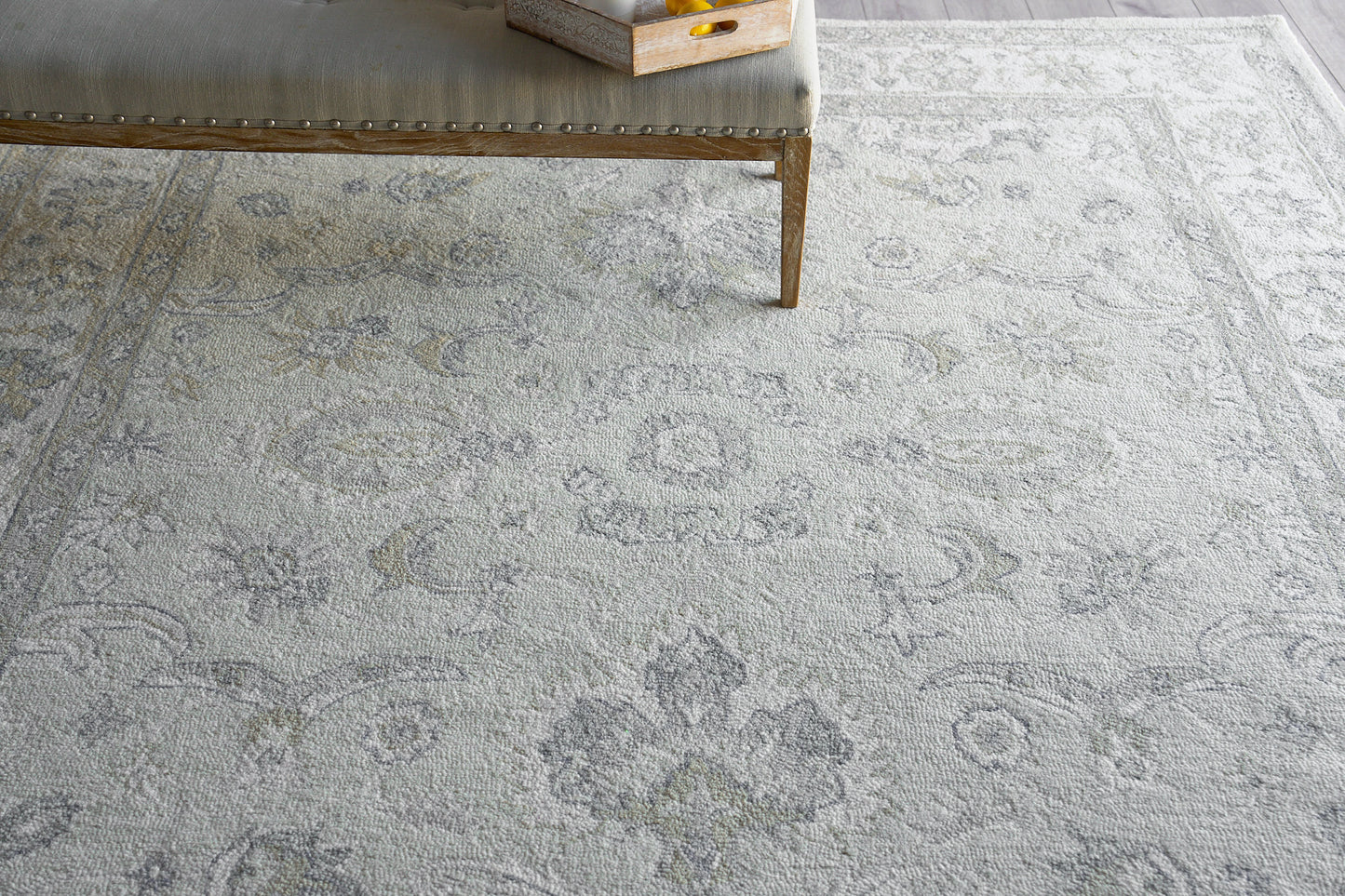 EXQUISITE RUGS   Marietta Oushak Indoor Hand Tufted    - 6822-4'X6'