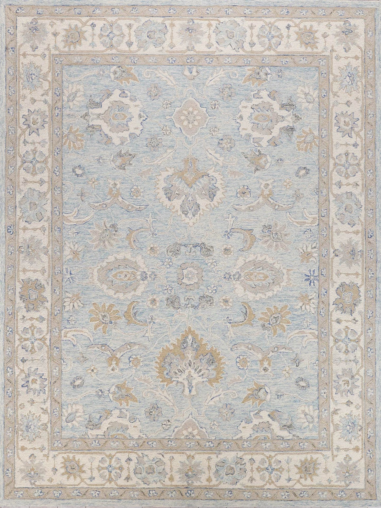 EXQUISITE RUGS   Marietta Oushak Indoor Hand Tufted    - 6823-4'X6'