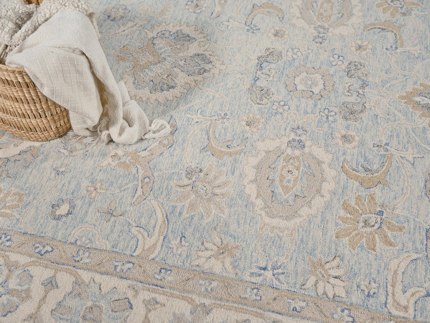 EXQUISITE RUGS   Marietta Oushak Indoor Hand Tufted    - 6823-6'X9'