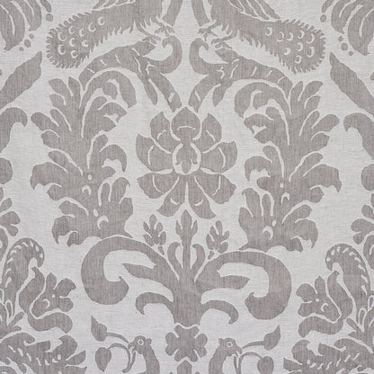 SCHUMACHER  NEW TRADITIONAL ANNA DAMASK PATTERN WOVEN PATTERN WOVEN GREY   - 68436