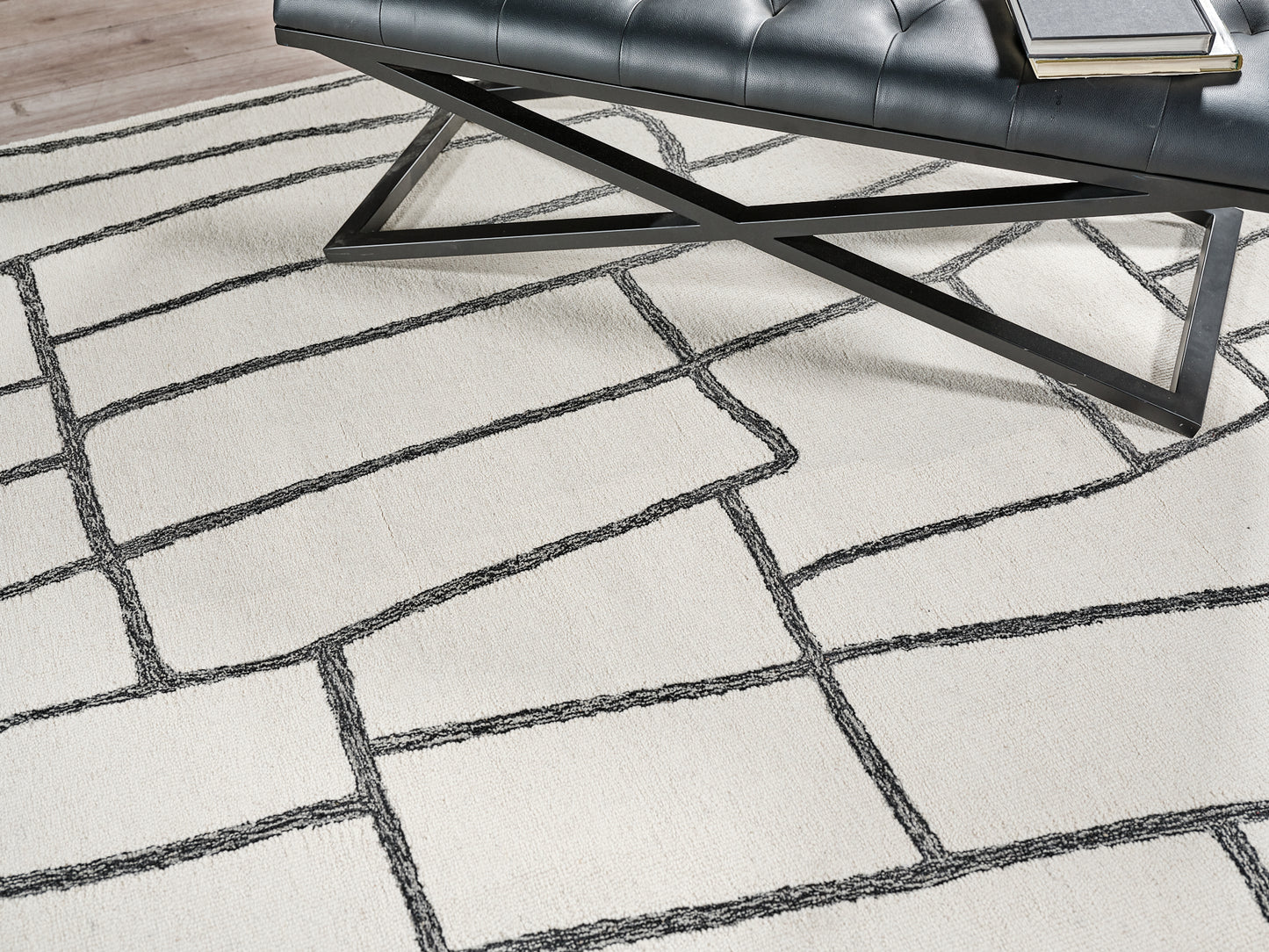 EXQUISITE RUGS   Tangiers Indoor Hand Tufted    - 6843-4'X6'