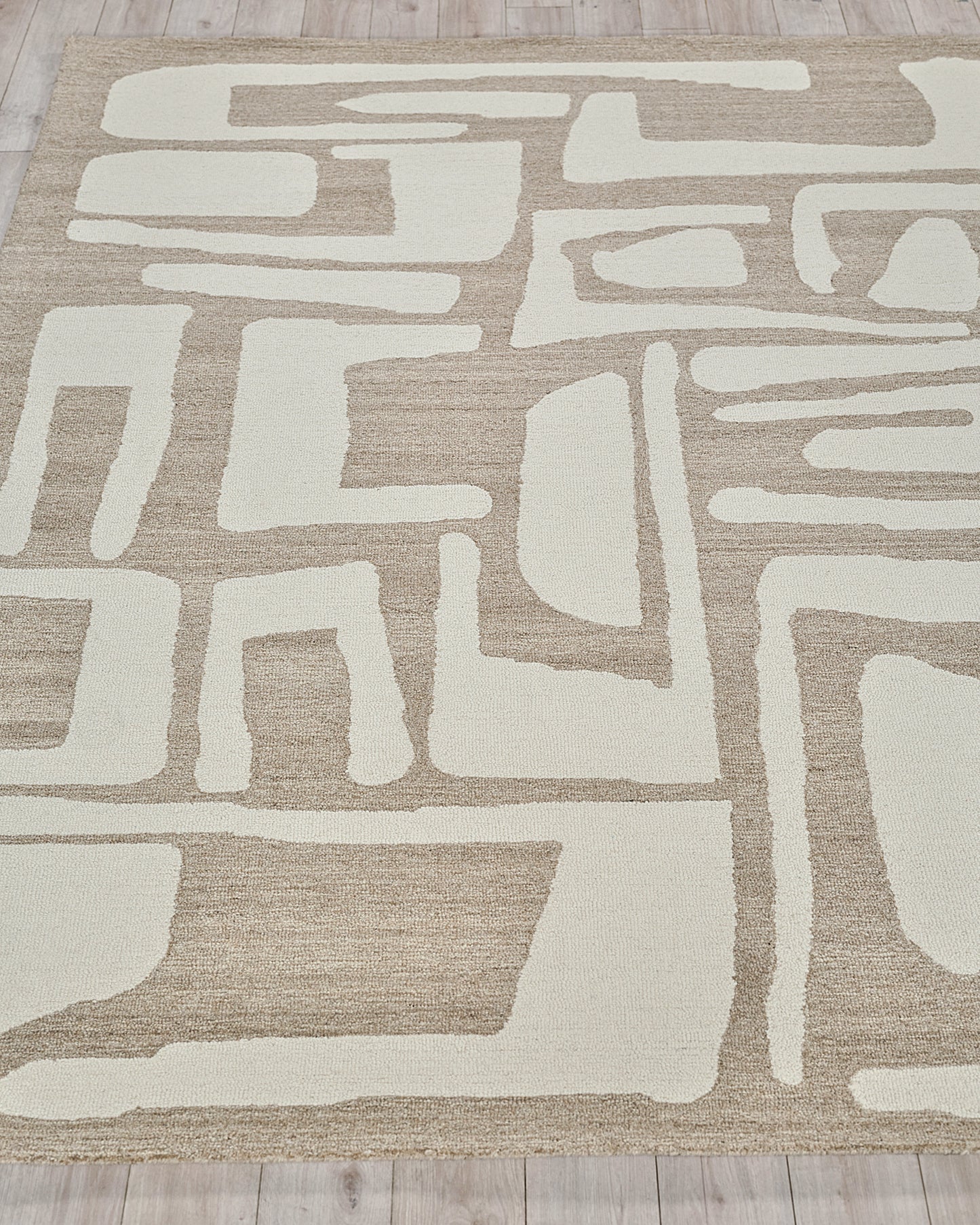 EXQUISITE RUGS   Carmel Indoor Hand Tufted    - 6848-4'X6'