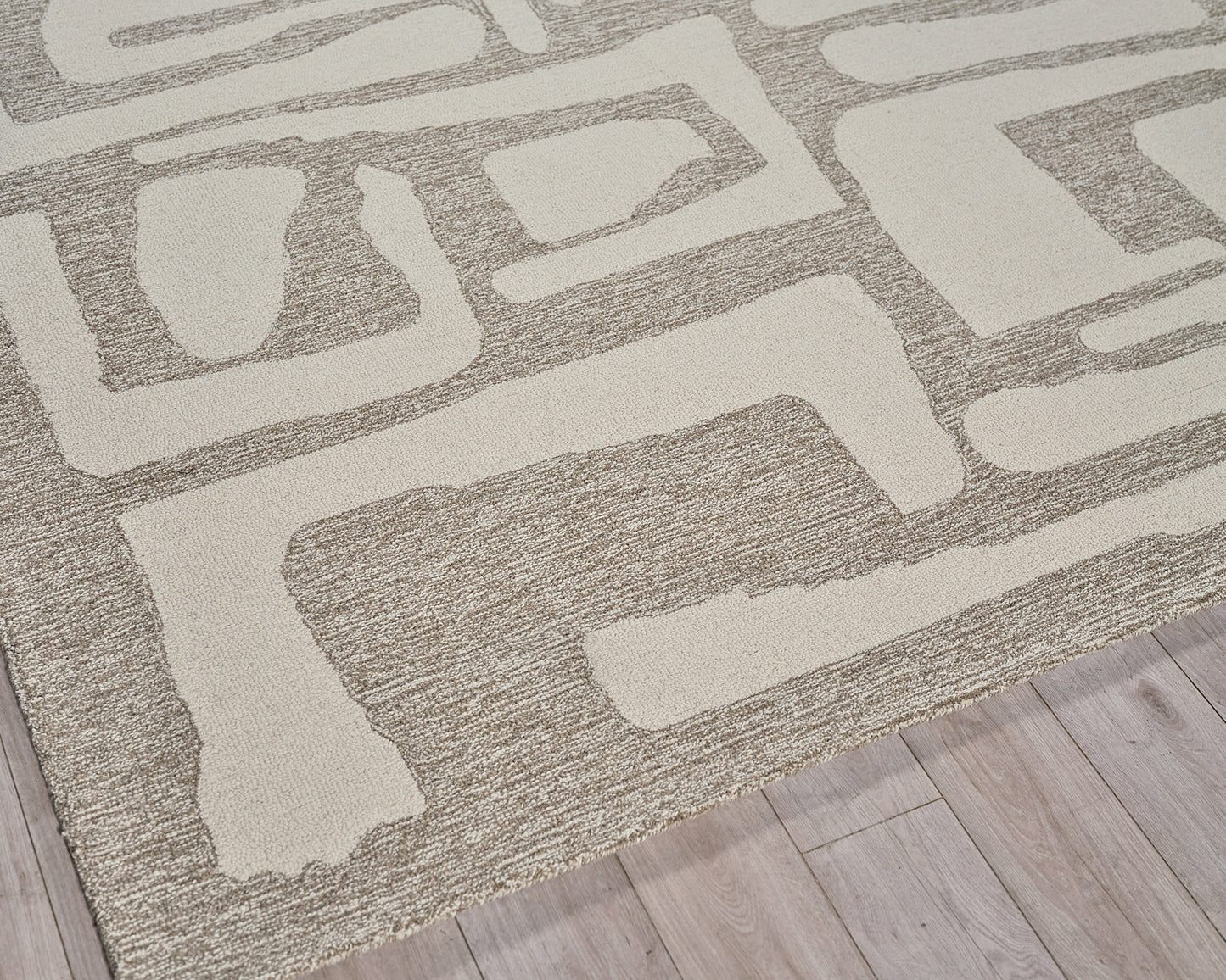 EXQUISITE RUGS   Carmel Indoor Hand Tufted    - 6849-4'X6'