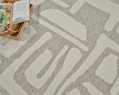 EXQUISITE RUGS   Carmel Indoor Hand Tufted    - 6849-4'X6'