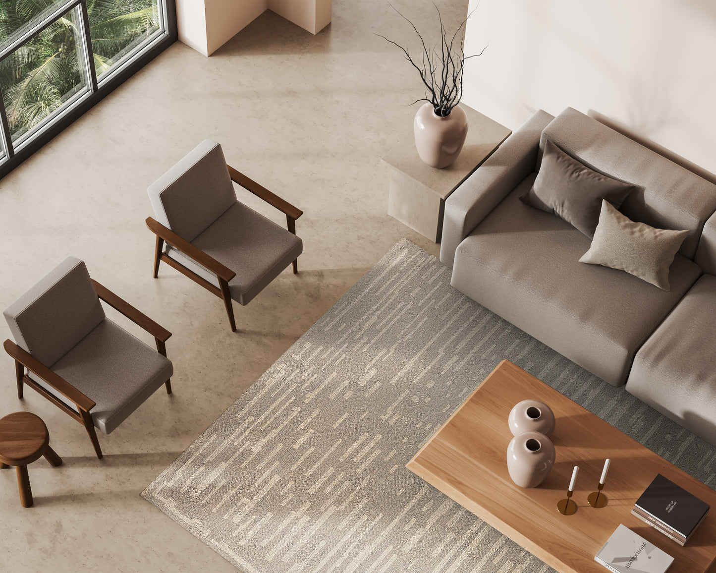 EXQUISITE RUGS   Carmel Indoor Hand Tufted    - 6860-4'X6'