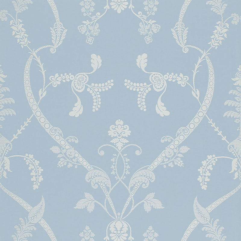 SCHUMACHER  TIMOTHY CORRIGAN PARC MONCEAU PATTERN WOVENS,SILKS & SATIN PATTERN WOVENS,SILKS & SATIN CIEL   - 68620