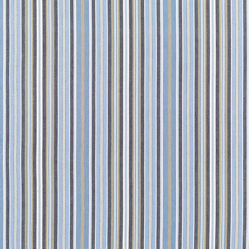 SCHUMACHER  CHROMA AVIGNON STRIPE PRINTS PRINTS BLEU   - 68681