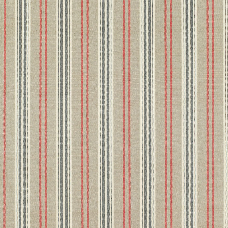SCHUMACHER  CHROMA LOIRE JUTE STRIPE PATTERN WOVENS PATTERN WOVENS NOIR   - 68691