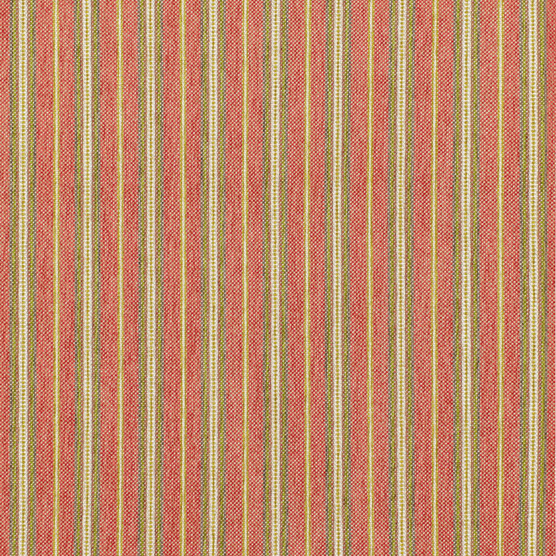 SCHUMACHER  CHROMA TOSCANA STRIPE PATTERN WOVENS,CHENILLE PATTERN WOVENS,CHENILLE TUSCAN RED   - 68730