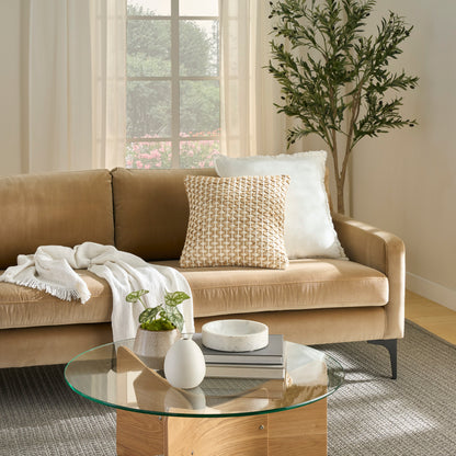 NOURISON HOME   18" x 18" Mina Victory Bohemian Ivory    - 798019092412