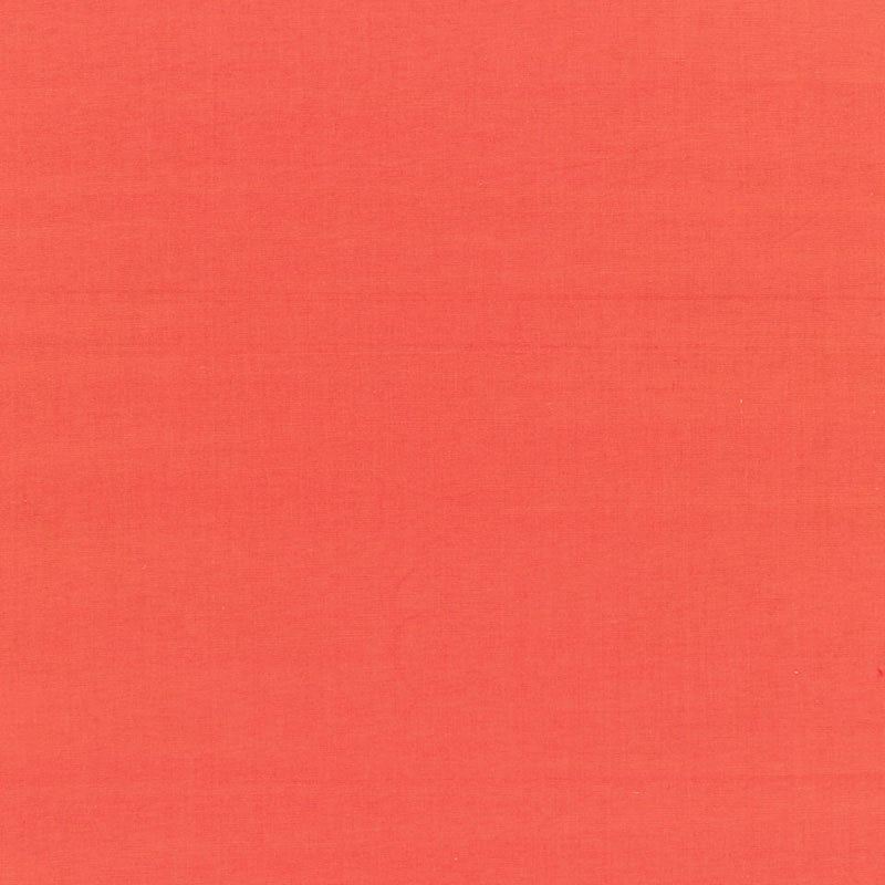 SCHUMACHER  PERFECT BASICS: COTTON BECKFORD COTTON PLAIN SHEERS & CASEMENTS SHEERS & CASEMENTS POPPY   - 68789