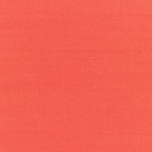 SCHUMACHER  PERFECT BASICS: COTTON BECKFORD COTTON PLAIN SHEERS & CASEMENTS SHEERS & CASEMENTS POPPY   - 68789