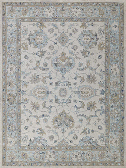 EXQUISITE RUGS   Marietta Oushak Indoor Hand Tufted    - 6878-4'X6'
