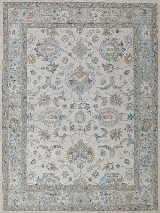 EXQUISITE RUGS   Marietta Oushak Indoor Hand Tufted    - 6878-4'X6'