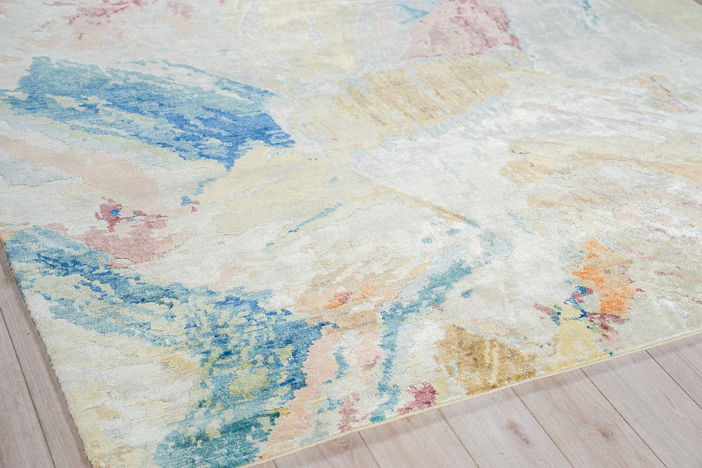 EXQUISITE RUGS   Floor Art Indoor Hand Knotted    - 6880-4'X6'