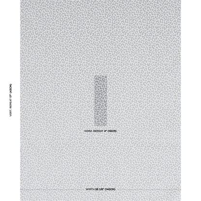 SCHUMACHER  TIMOTHY CORRIGAN MADELEINE VELVET WOVEN WOVEN CIEL   - 68827