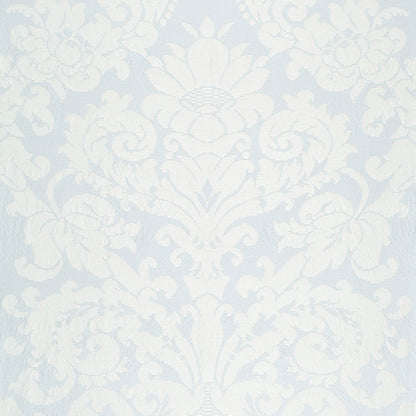 SCHUMACHER  TIMOTHY CORRIGAN CHATEAU SILK DAMASK PATTERN WOVENS PATTERN WOVENS CIEL   - 68880