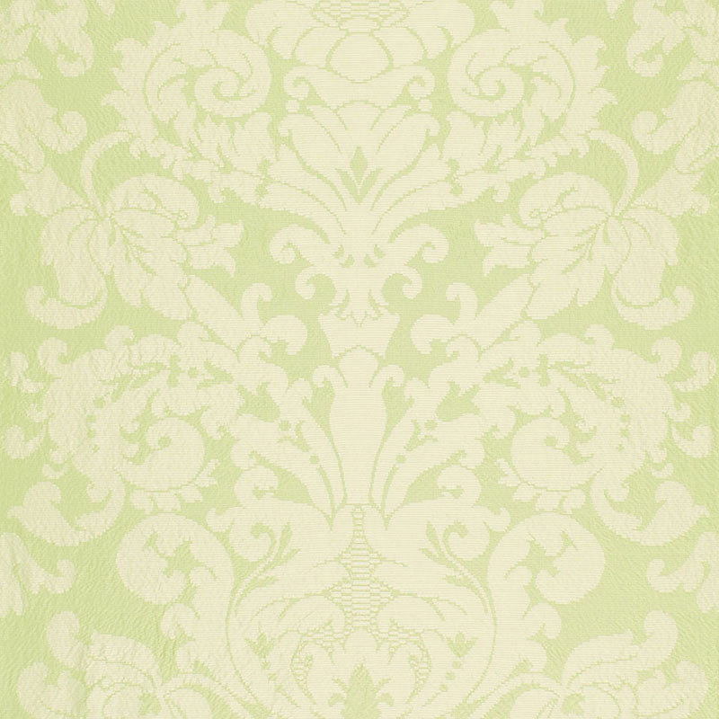 SCHUMACHER  TIMOTHY CORRIGAN CHATEAU SILK DAMASK PATTERN WOVENS PATTERN WOVENS CITRON   - 68883