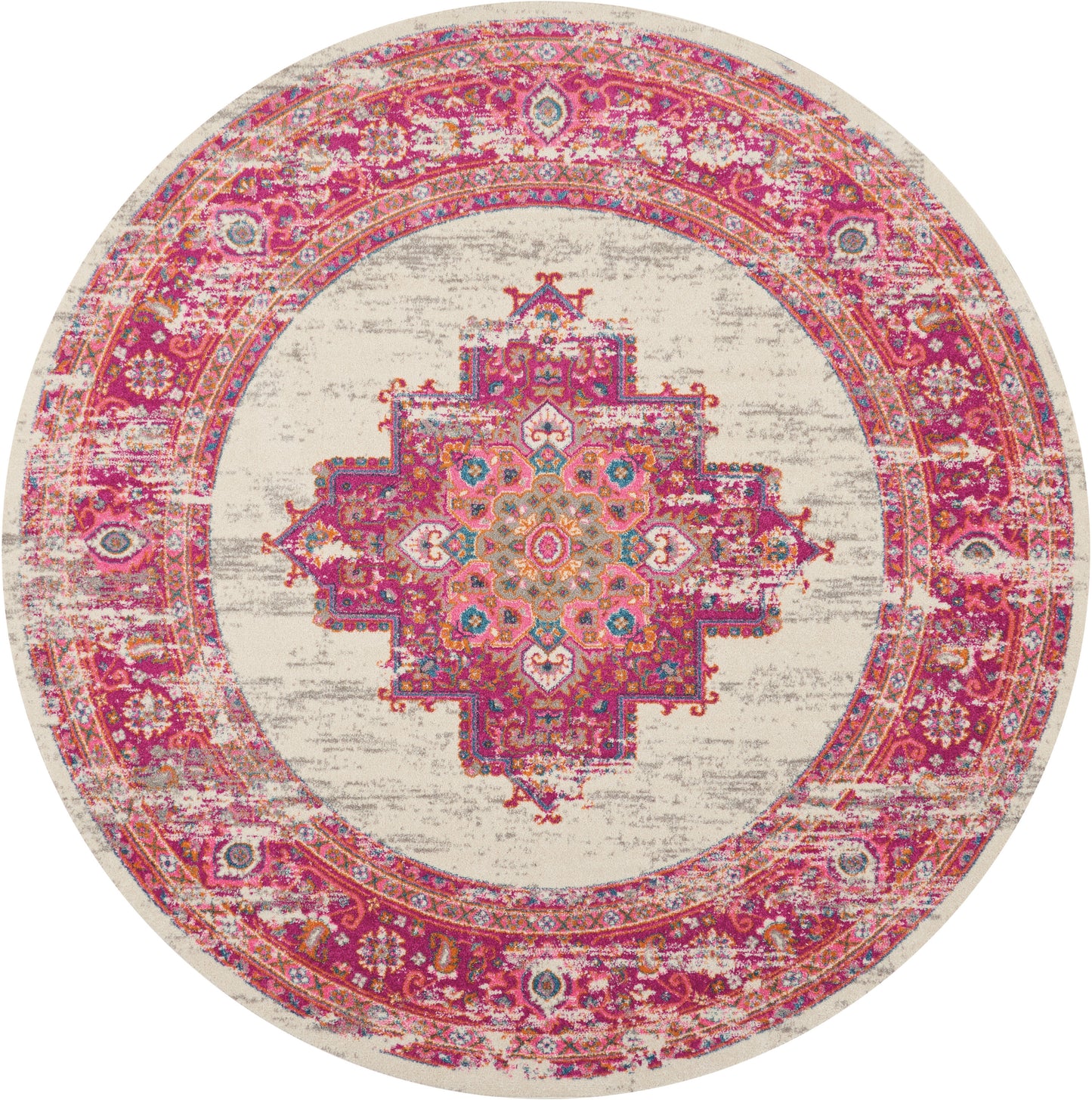 Nourison Rugs Nourison Home   Bohemian 8' X Round    - 099446259677
