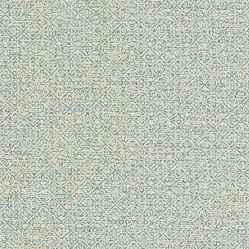 SCHUMACHER  STEEL MAGNOLIA SARONG WEAVE INDOOR/OUTDOOR PATTERN WOVENS,HIGH PERFORMANCE,INDOOR/OUTDOOR PATTERN WOVENS,HIGH PERFORMANCE,INDOOR/OUTDOOR MEDITERRANEAN   - 69023