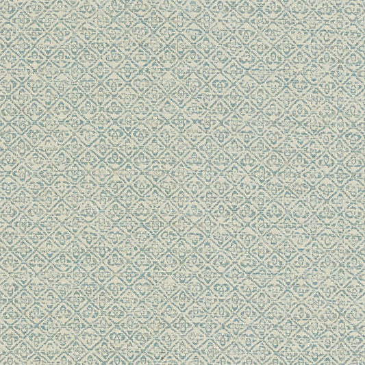 SCHUMACHER  STEEL MAGNOLIA SARONG WEAVE INDOOR/OUTDOOR PATTERN WOVENS,HIGH PERFORMANCE,INDOOR/OUTDOOR PATTERN WOVENS,HIGH PERFORMANCE,INDOOR/OUTDOOR MEDITERRANEAN   - 69023