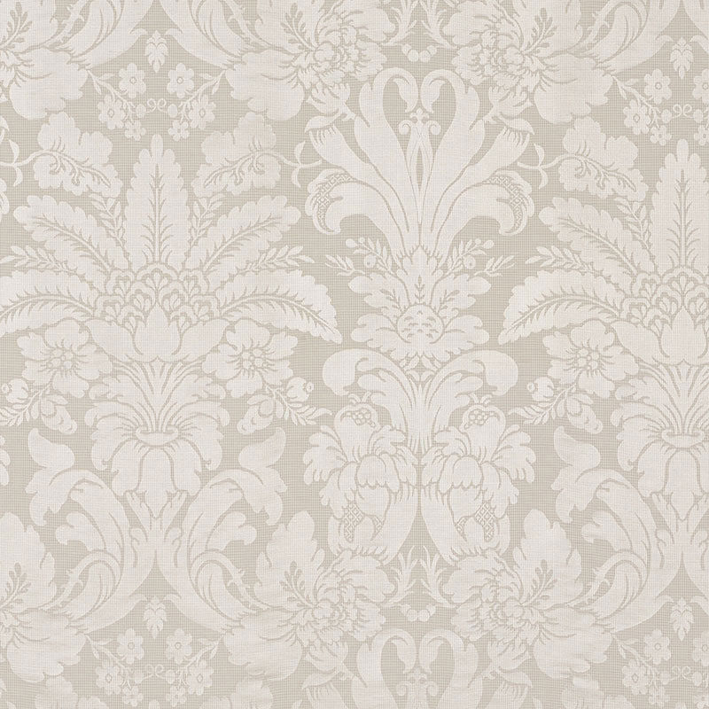 SCHUMACHER  COUNTRY CHIC COLETTE LINEN/SILK DAMASK PATTERN WOVENS PATTERN WOVENS LINEN   - 69140