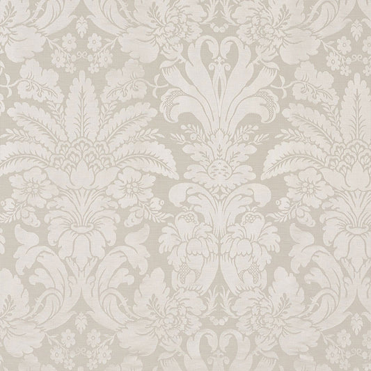 SCHUMACHER  COUNTRY CHIC COLETTE LINEN/SILK DAMASK PATTERN WOVENS PATTERN WOVENS LINEN   - 69140