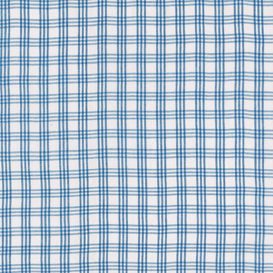 SCHUMACHER  COUNTRY CHIC IMOGEN PATTERN WOVENS PATTERN WOVENS BLEU   - 69153