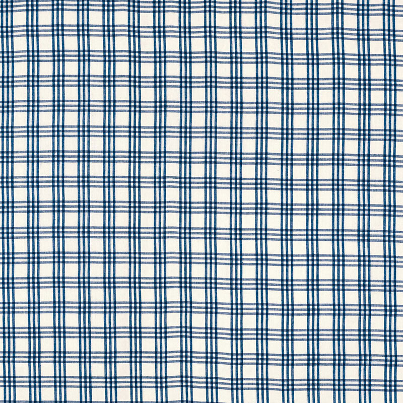SCHUMACHER  COUNTRY CHIC IMOGEN PATTERN WOVENS PATTERN WOVENS INDIGO   - 69154